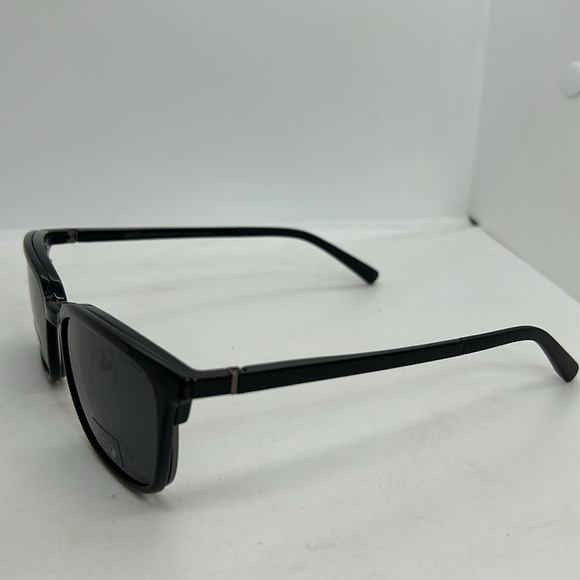 ECO Men’s Cypress BLK Eyeglasses Frames & Polarized Sun Clip On. RXable. NWT - Picture 4 of 10